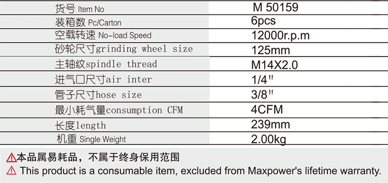 125mm角式氣動(dòng)砂輪機(jī)(圖1)