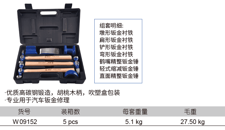 鈑金錘組套(圖1)