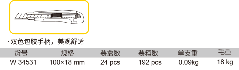 包膠美工刀(圖1)