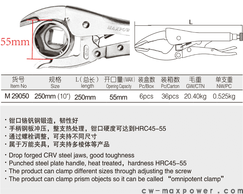 超大鱷魚(yú)嘴大力鉗(圖1)